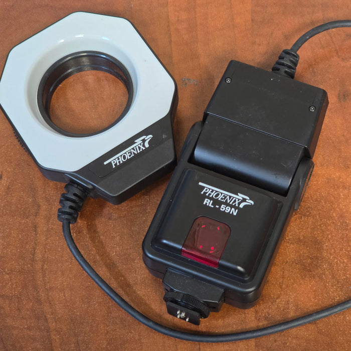 Phoenix RL-59N Auto Ringlight Camera Flash S# 10136742
