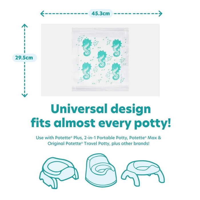 Potette Potty Seat Potette Plus Liners (30 Pack)