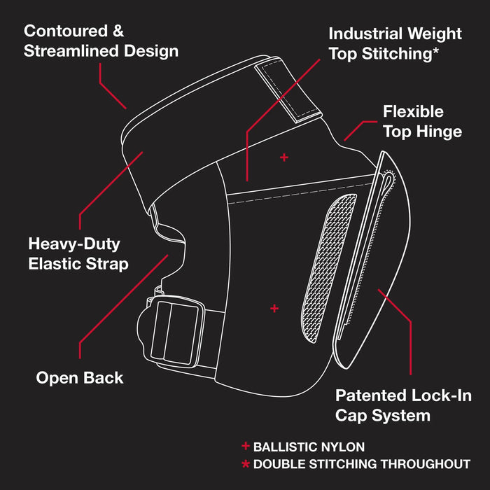 Pro-Tec - Black Vert Knee Pads