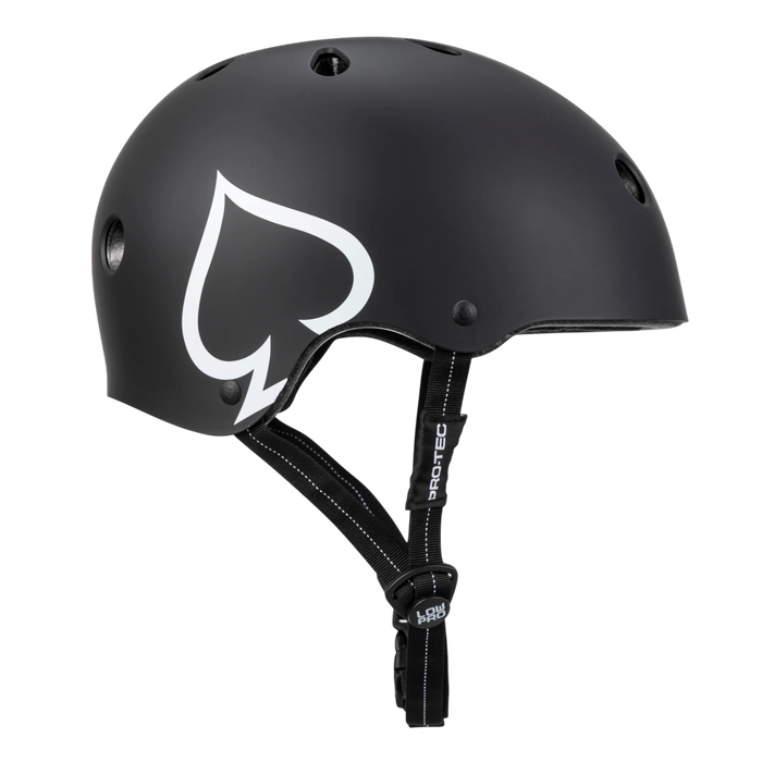 Pro-Tec - Matte Black Low Pro Certified Helmet