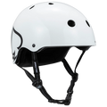 Pro-Tec - White Gloss Low Pro Certified Helmet