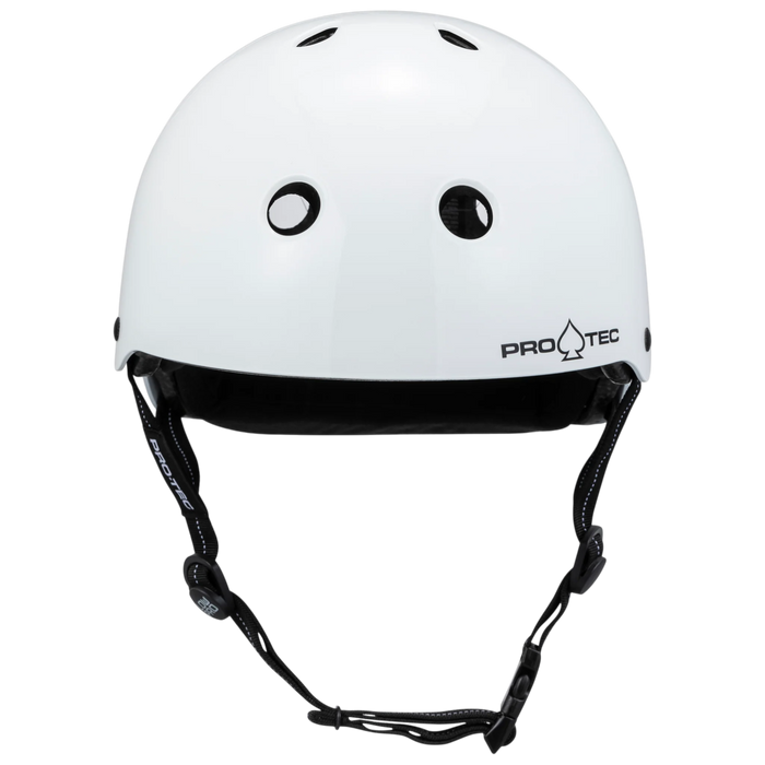 Pro-Tec - White Gloss Low Pro Certified Helmet