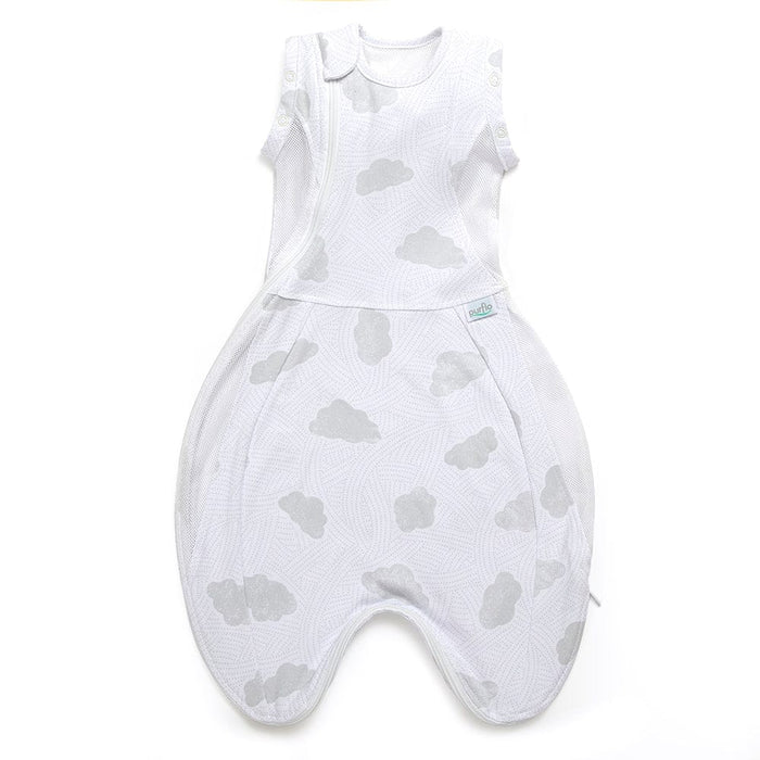 Purflo Sleeping Bags Purflo Swaddle To Sleep Bag 0.5 TOG 0-4 Month - Cotton Clouds