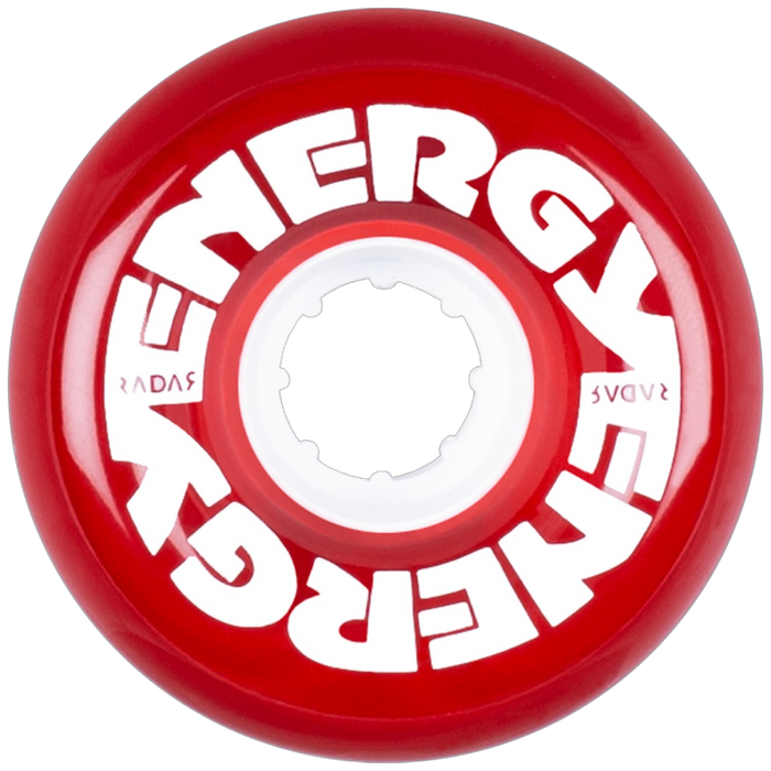 Radar - Red Energy 65mm x 78A Outdoor Wheel (4 Pack)