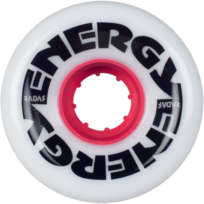 Radar - White Energy 62mm x 78A Outdoor Wheels (4 Pack)