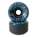 Radical Wheels - Black/Graphic 56mm 97A Wave Wheel (4 Pack)