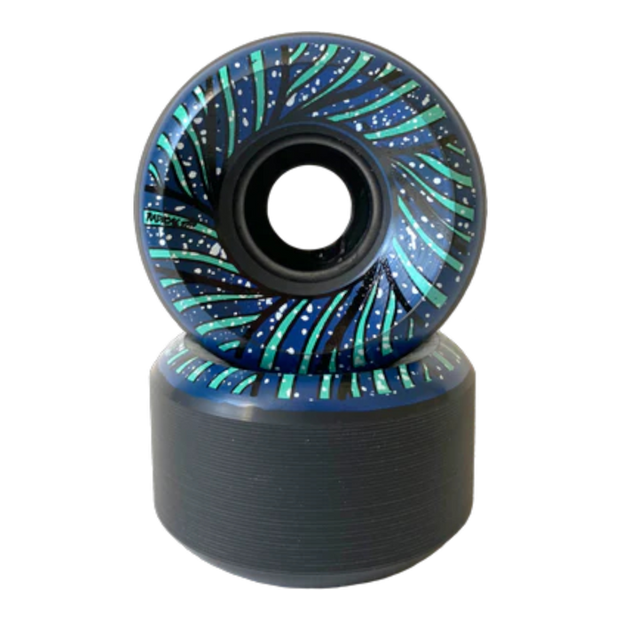 Radical Wheels - Black/Graphic 56mm 97A Wave Wheel (4 Pack)