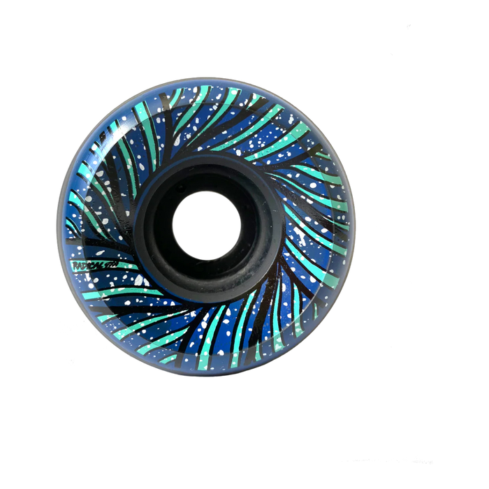 Radical Wheels - Black/Graphic 56mm 97A Wave Wheel (4 Pack)