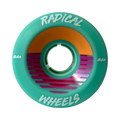 Radical Wheels - Teal 60mm 84A Sunset Outdoor Wheel (4 Pack)