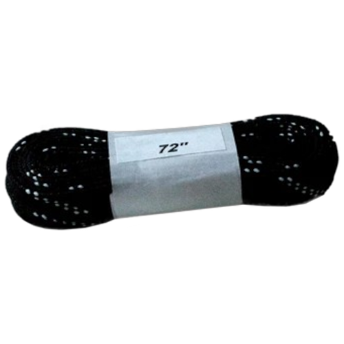 Riedell Skates - Black Waxed Laces (Sold in Pairs)