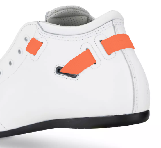 Riedell Skates - Orange Solaris V Lock Strap (Sold In Pairs)