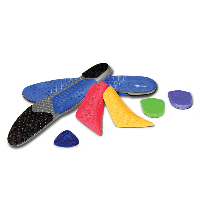 Riedell Skates - R-Fit Footbed Kit (For All Men's High-Top Boots) - Sold In Pairs
