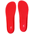 Riedell Skates - Red Sockliner Footbed Insoles - Sold In Pairs