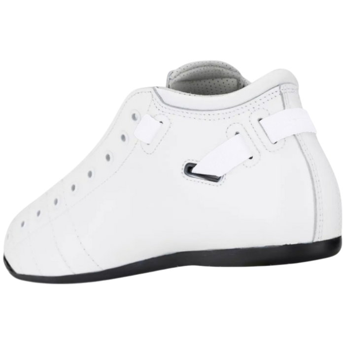 Riedell Skates - White Solaris V Lock Strap - Sold In Pairs