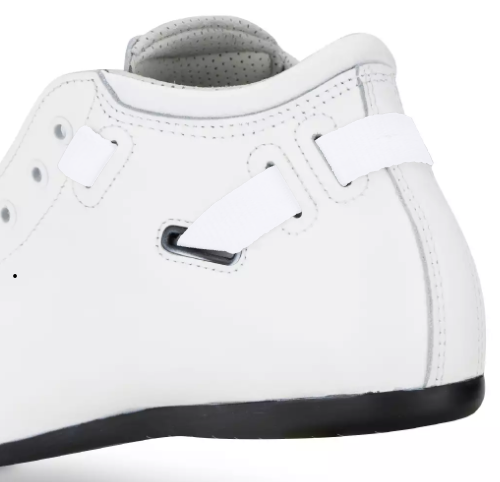 Riedell Skates - White Solaris V Lock Strap - Sold In Pairs