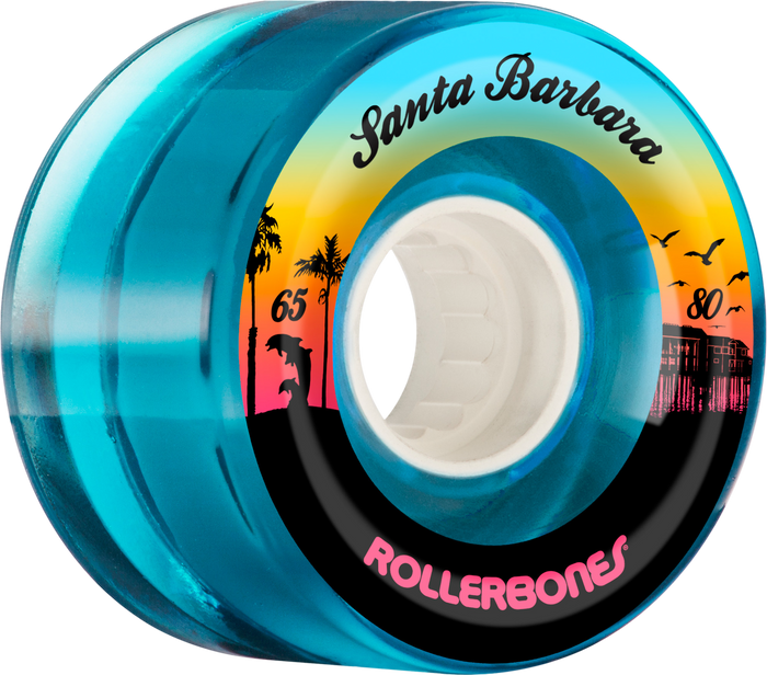 Rollerbones - Santa Barbara 65mm 80a Outdoor Wheels (4 Pack)
