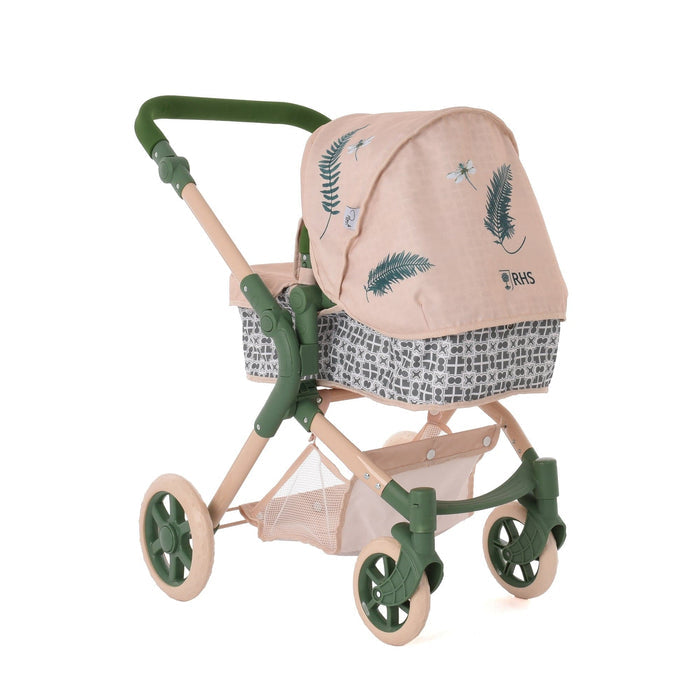 Roma Dolls Prams Roma RHS Single Dolls Pram - Fern