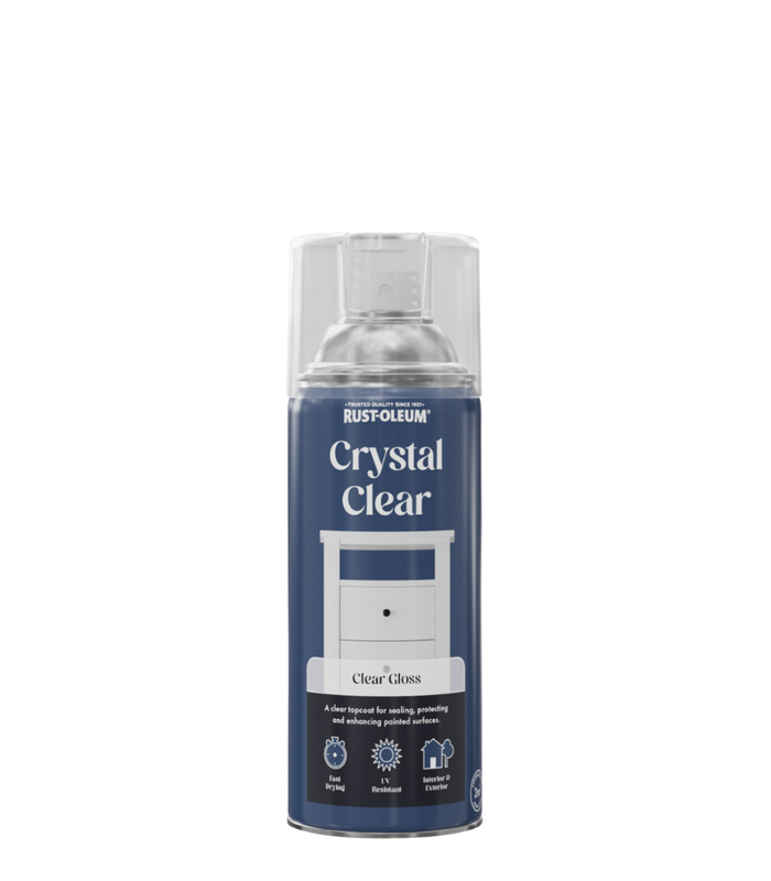 Rust-Oleum Crystal Clear Protective Coat - 400ml Aerosol