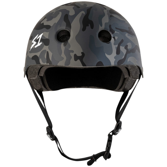 S1 Lifer Helmet -  Black Camo Matte | Adult Skate Helmets from S-One