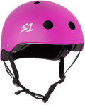 S1 Lifer Helmet - Bright Purple Matte | Adult Skate Helmets from S-One