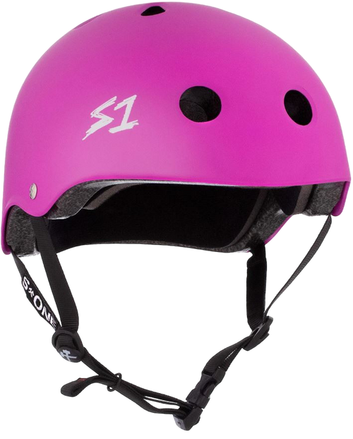 S1 Lifer Helmet - Bright Purple Matte | Adult Skate Helmets from S-One