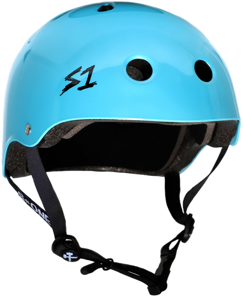 S1 Lifer Helmet -  Raymond Warner Light Blue Metallic | Adult Skate Helmets from S-One