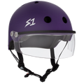 S1 Lifer Visor Helmet - Purple Matte | Adult Skate Helmets from S-One