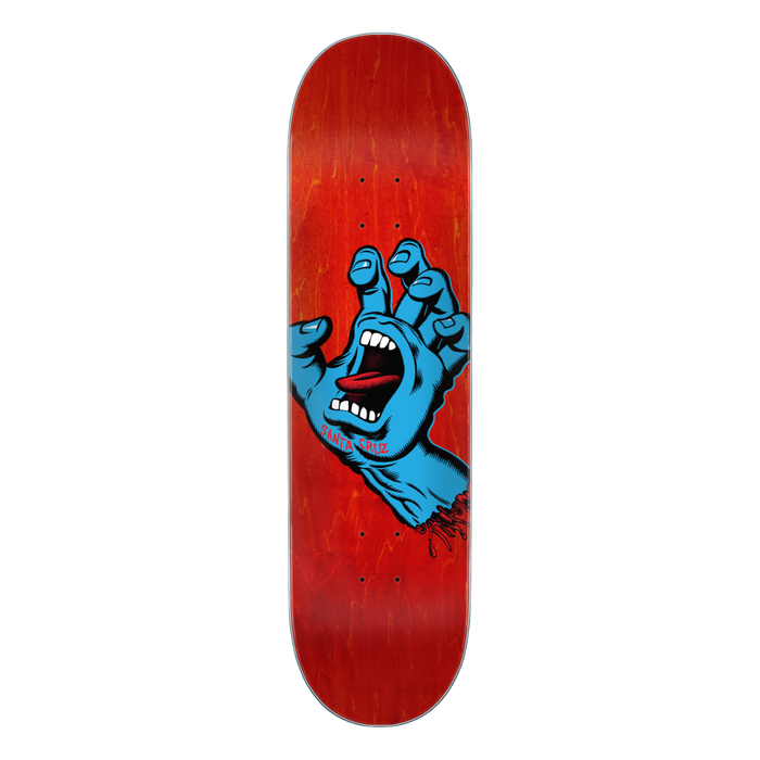Santa Cruz - 8.0 in x 31.6 in Screaming Hand - Skateboard Deck