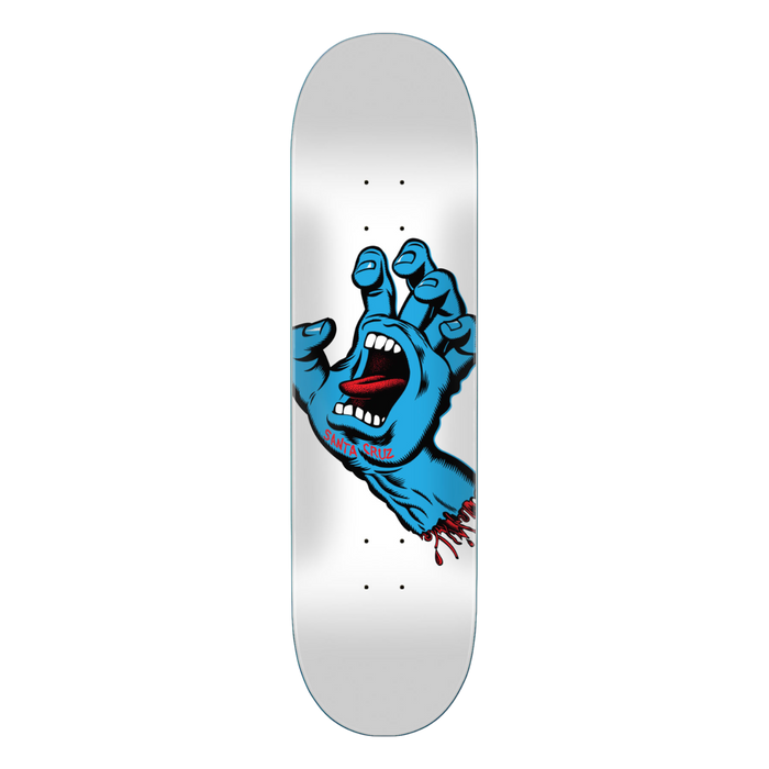 Santa Cruz - 8.25 in x 31.8 in Screaming Hand - Skateboard Deck