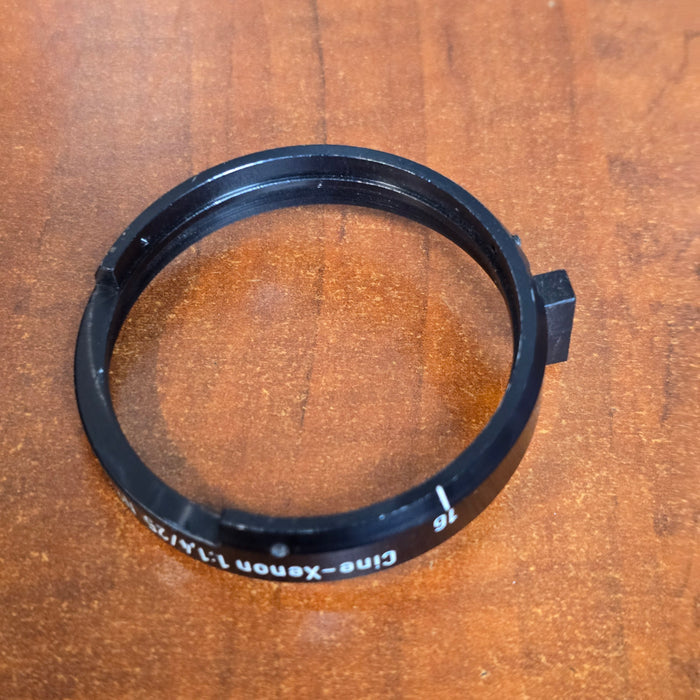 Schneider Cine-Xenon 1:1,4/25mm Iris Ring For Arriflex 16BL Blimp Housing S# 11692538
