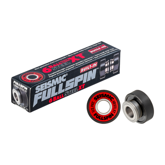 Seismic - Fullspin 6-Ball Steel XT Built-In 8mm Bearings (8 Pack)