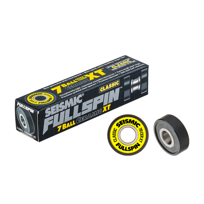 Seismic - Fullspin 7-Ball Ceramic XT Classic 8mm Bearings (8 Pack)