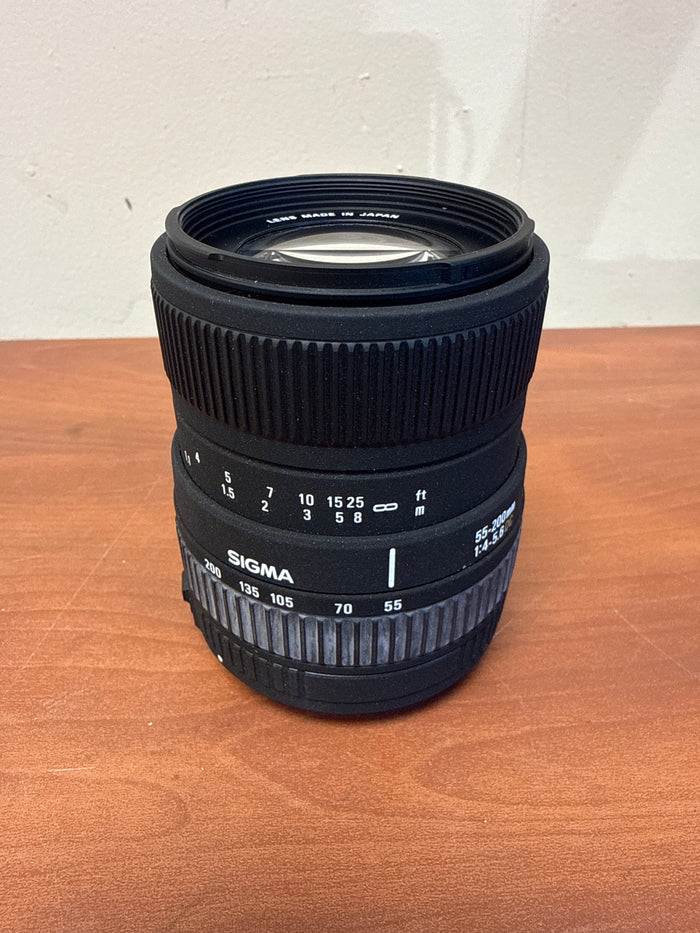 Sigma 55-200mm f/4-5.6 DC - Canon EF-S Fit s#2036720
