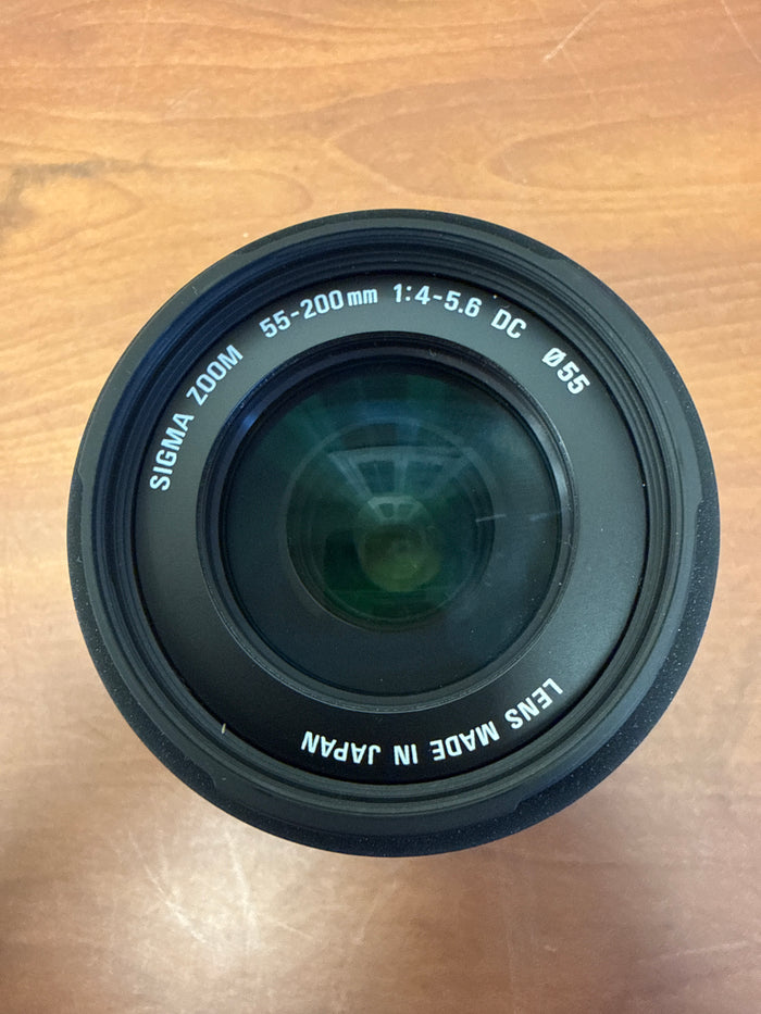 Sigma 55-200mm f/4-5.6 DC - Canon EF-S Fit s#2036720