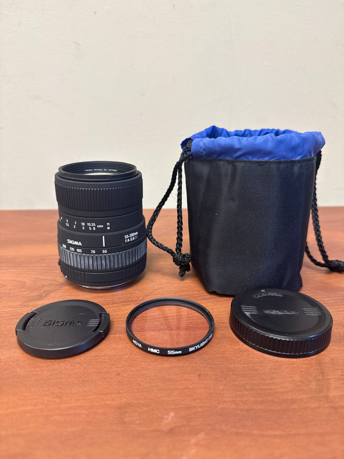 Sigma 55-200mm f/4-5.6 DC - Canon EF-S Fit s#2036720