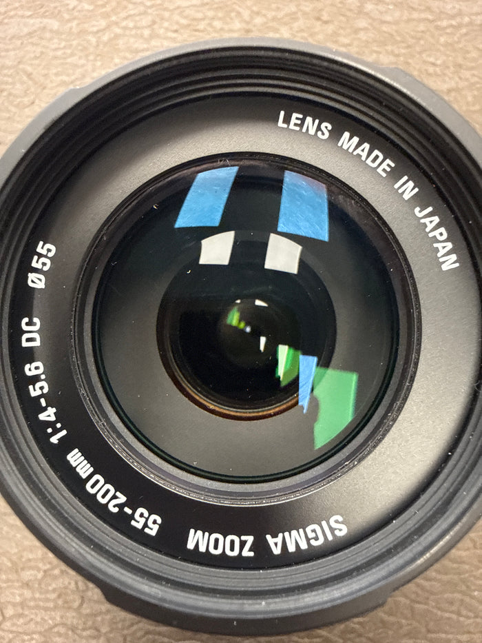 Sigma 55-200mm f/4-5.6 DC - Canon EF-S Fit s#2036720