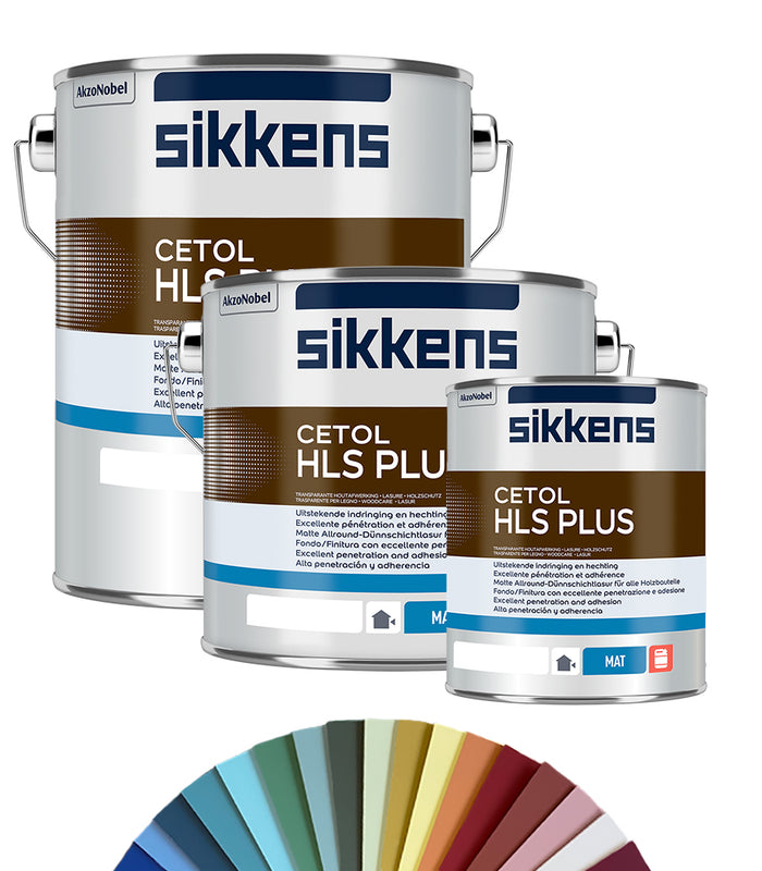 Sikkens Cetol HLS Plus Matt Woodstain - Tinted Colour