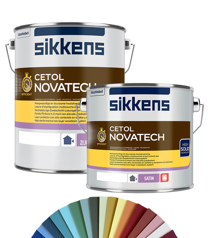 Sikkens Cetol Novatech Semi Gloss Woodstain - Tinted Colour