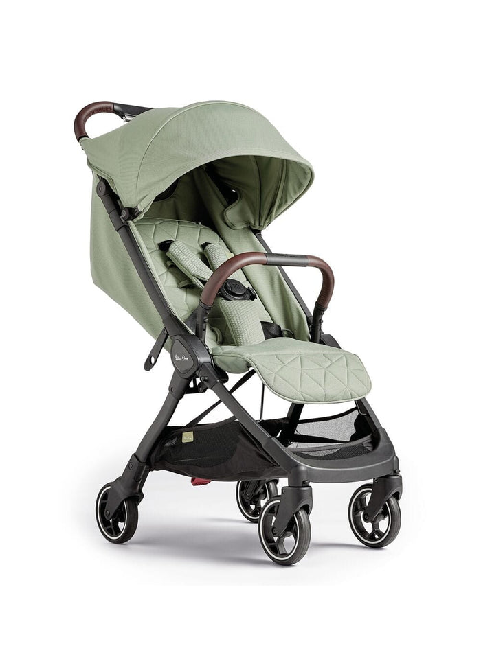 Silver Cross compact strollers Silver Cross Clic Stroller (2023) with Snack Tray - Sage