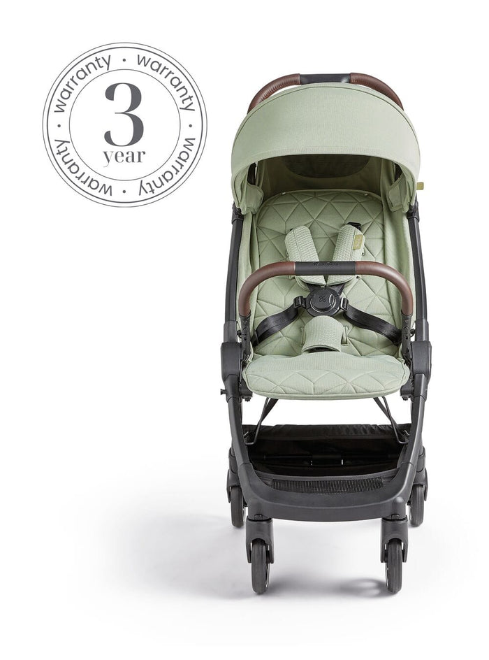 Silver Cross compact strollers Silver Cross Clic Stroller (2023) with Snack Tray - Sage