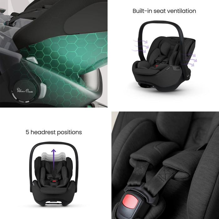 Silver Cross Car Seat Silver Cross Glide Plus 360 Car Seat - Iconic Black