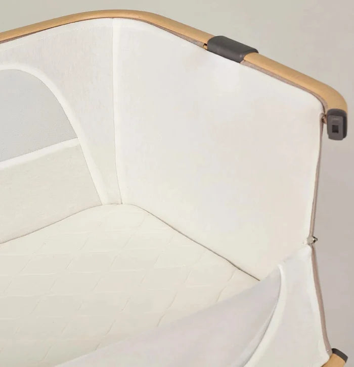Silver Cross Baby & Toddler Silver Cross Lunar Bedside Crib - Oatmeal
