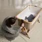 Silver Cross Baby & Toddler Silver Cross Lunar Bedside Crib - Oatmeal
