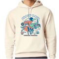 Skate Ratz - Groovy Cruisin' Hooded Sweatshirt | Ivory | Adult Unisex Sizing