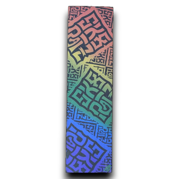 Skate Ratz - Mob Rainbow Stencil Grip Tape Sheet 9 x 33 inch