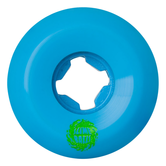 Slime Balls - Blue 53mm 99A Flea Balls Speed Balls - Skateboard Wheels (4 pack)