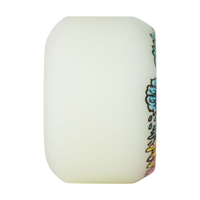 Slime Balls - White 54mm 97A Vomit Mini - Skateboard Wheels (4 pack)