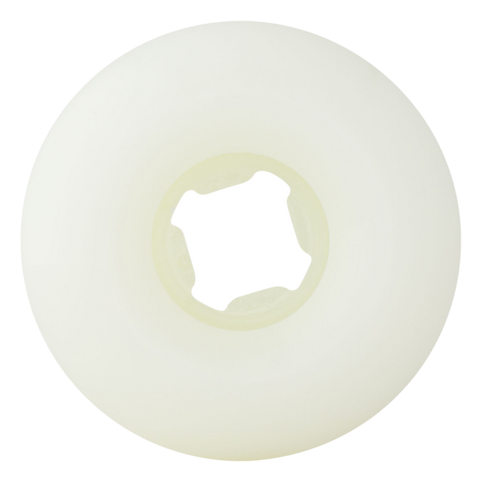 Slime Balls - White Green 54mm 97A Vomit Mini - Skateboard Wheels (4 pack)