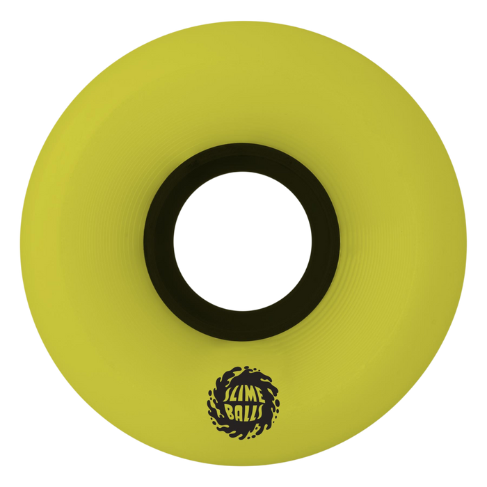 Slime Balls - Yellow 54.5mm 78A Slime Surfer Mini OG - Skateboard Wheels (4 pack)