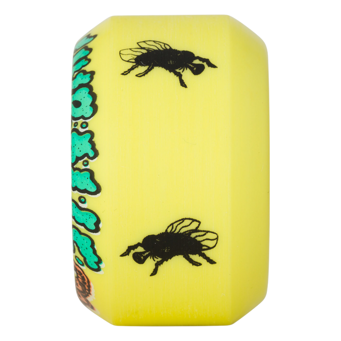 Slime Balls - Yellow 54mm 99A Screw Balls Speed Balls - Skateboard Wheels (4 pack)